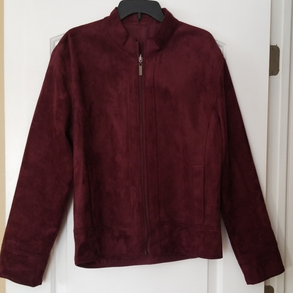 Emporio &Co reversible burgundy jacket